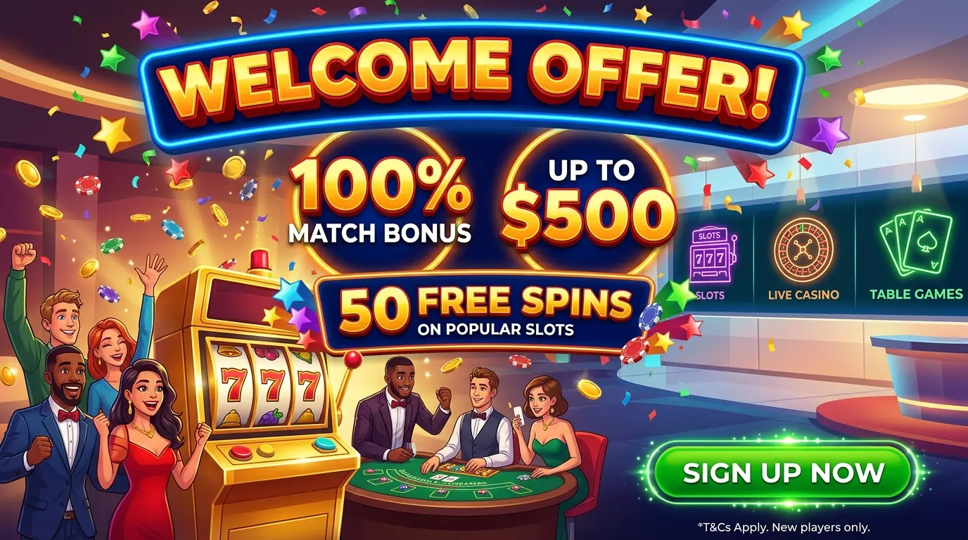 Spinaway welcome offer